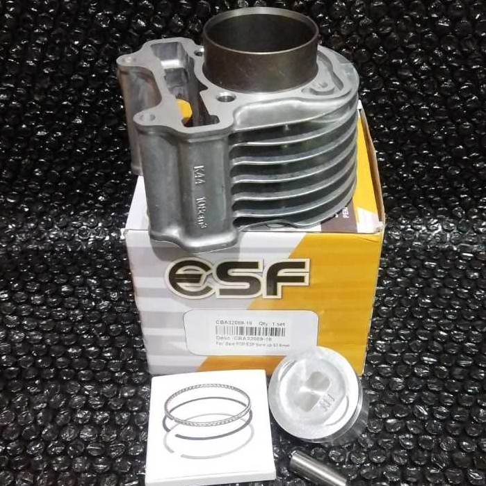 BLOK SEHER/BORING BORE UP K44 53,5 MM BEAT ESP/POP ESP/CYLINDER BEAT ESP BORE UP 53.5 ESF RACING