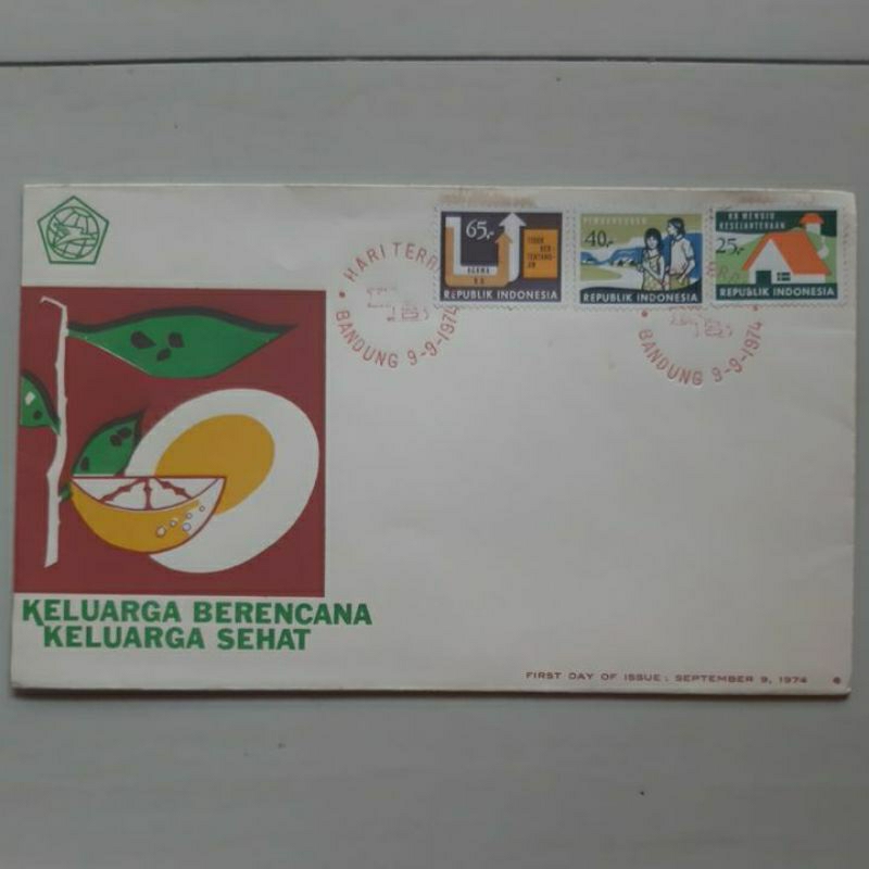 

Perangko prangko SHP 1974 Keluarga Berencana