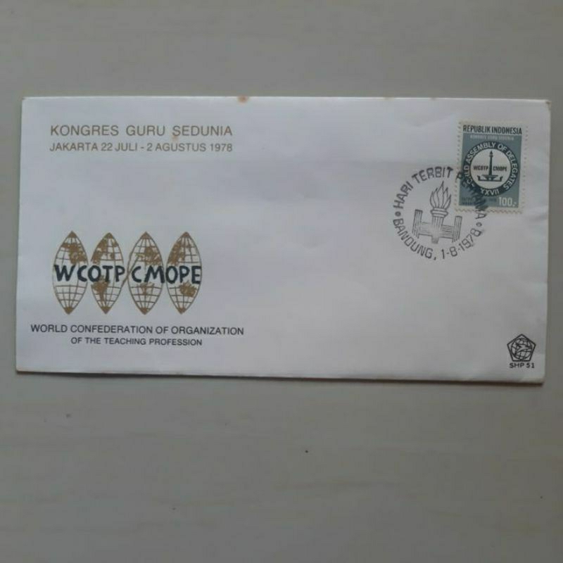 

Perangko prangko SHP 1978 Kongres guru sedunia