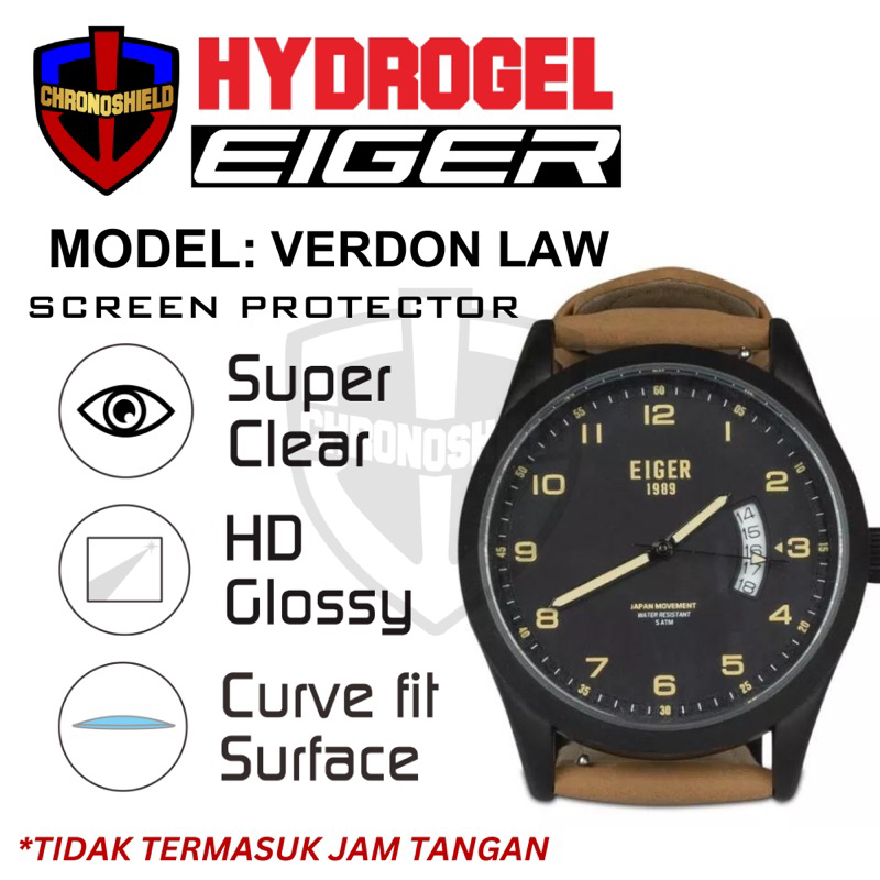 Antigores Jam Tangan Eiger VERDON LAW Hydrogel
