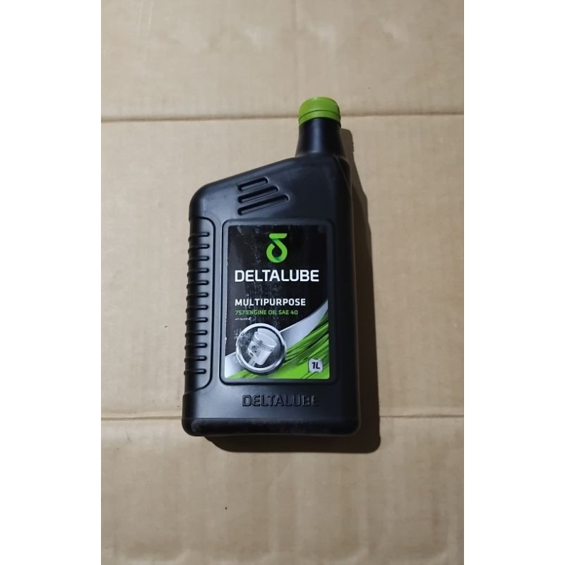 Deltalube Oli Mesin Motor  Mobil Bensin Diesel 757 Multipurpose SAE 40 ISI 1L