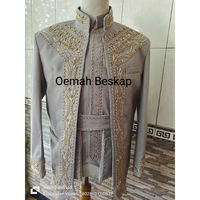 Beskap manten modern, Beskap Solo, Among Tamu, Hewes