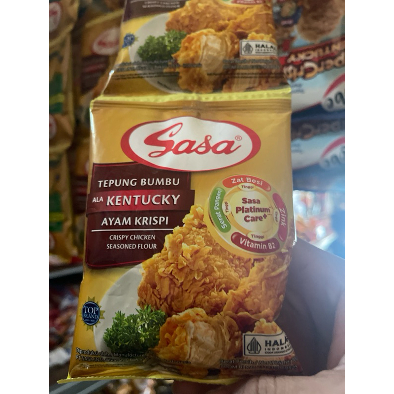 

Sasa Tepung Bumbu Kentucky isi 10 bks