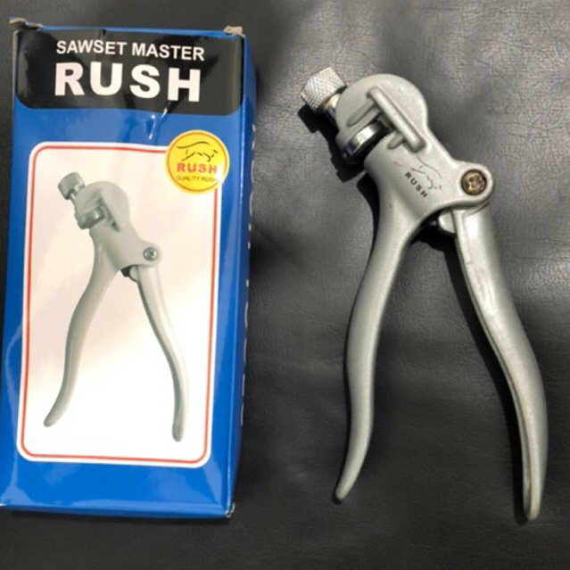 RUSH TANG SAWSET MASTER RUSH Tang baling gergaji Tang sawset 6 inci. Tang siwal saw set master tang 