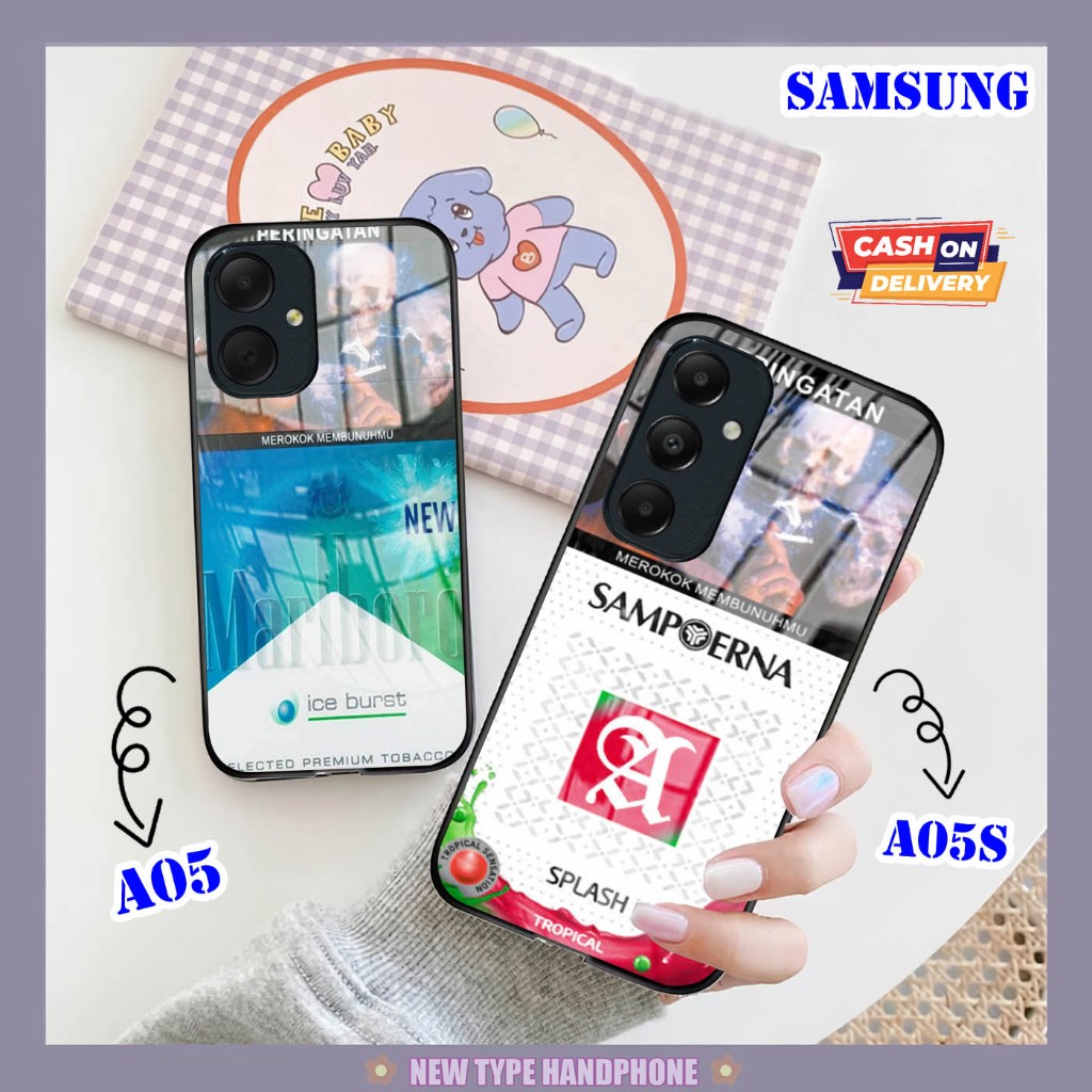 Softcase Glass Kaca SAMSUNG A05 & A05S [ A02].