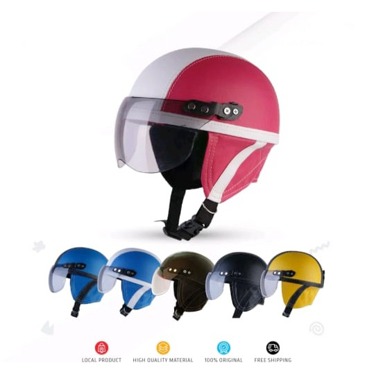 HELM ANAK KARAKTER PRINTING USIA 1-4 TH FREE KACA / HELM ANAK SINCAN KARAKTER MURAH / HELM SHINCAN /