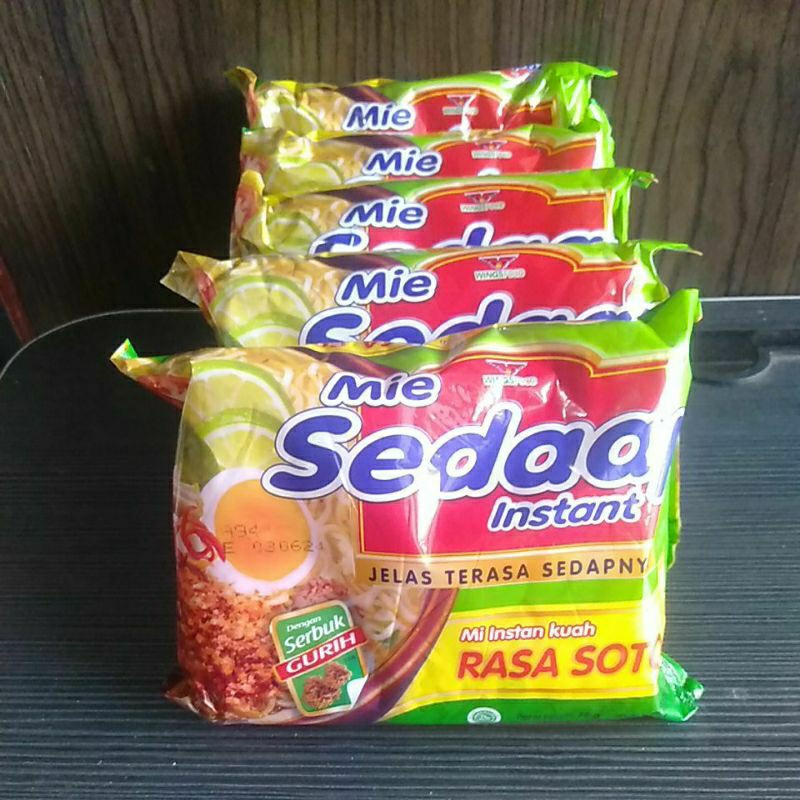 

Mie Sedaap Soto 75 gram (paket isi 5)