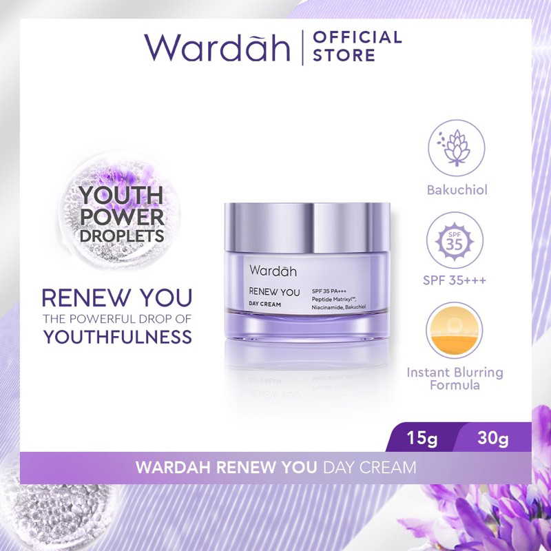wardah Renew you day cream