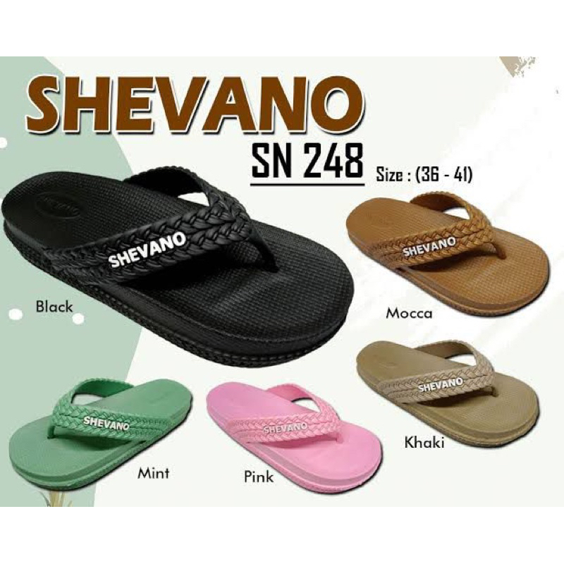 sandal cewek shevano dewasa SN248 per pak