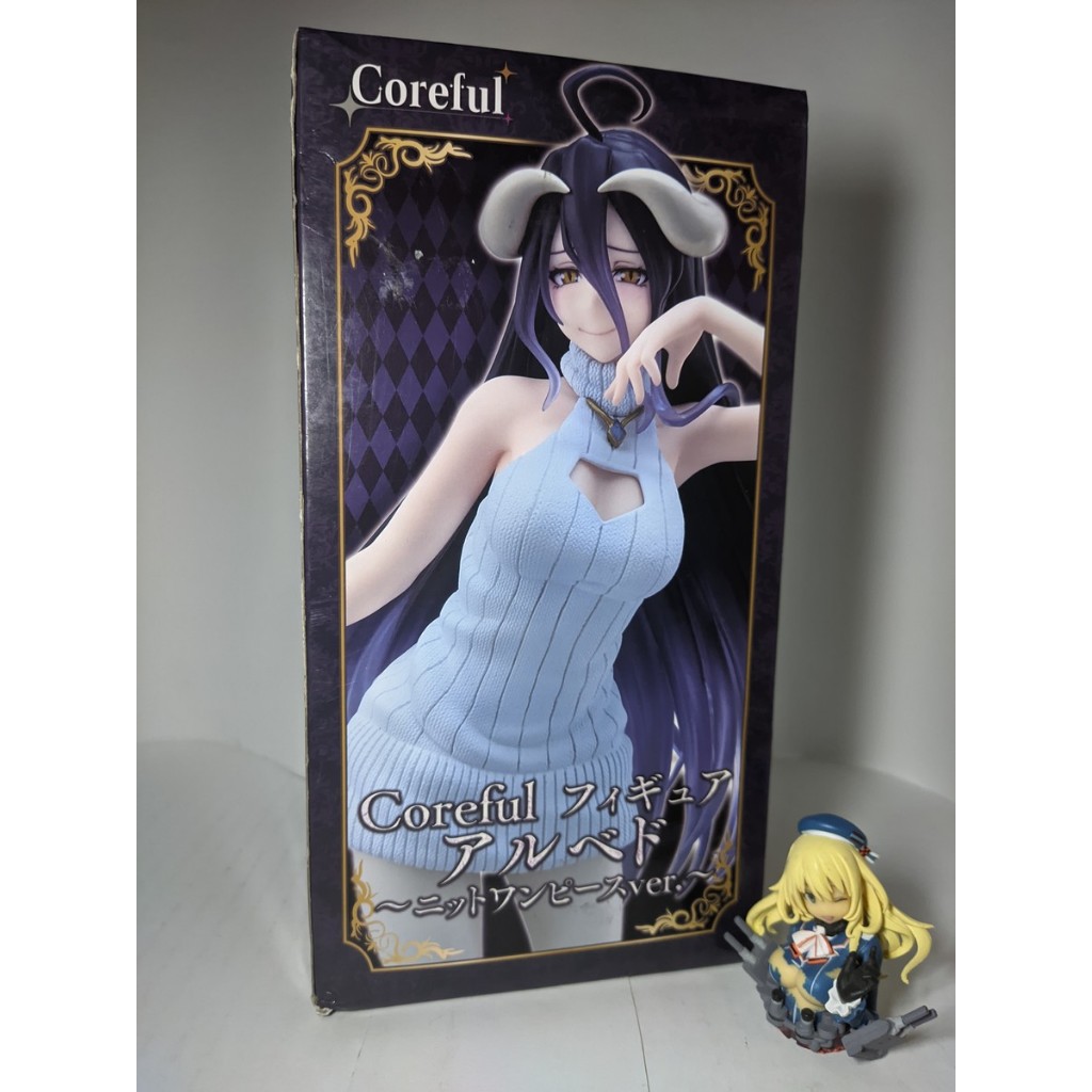 ORI Coreful Figure Albedo Knit Dress Onepiece Shirt Overlord IV Taito