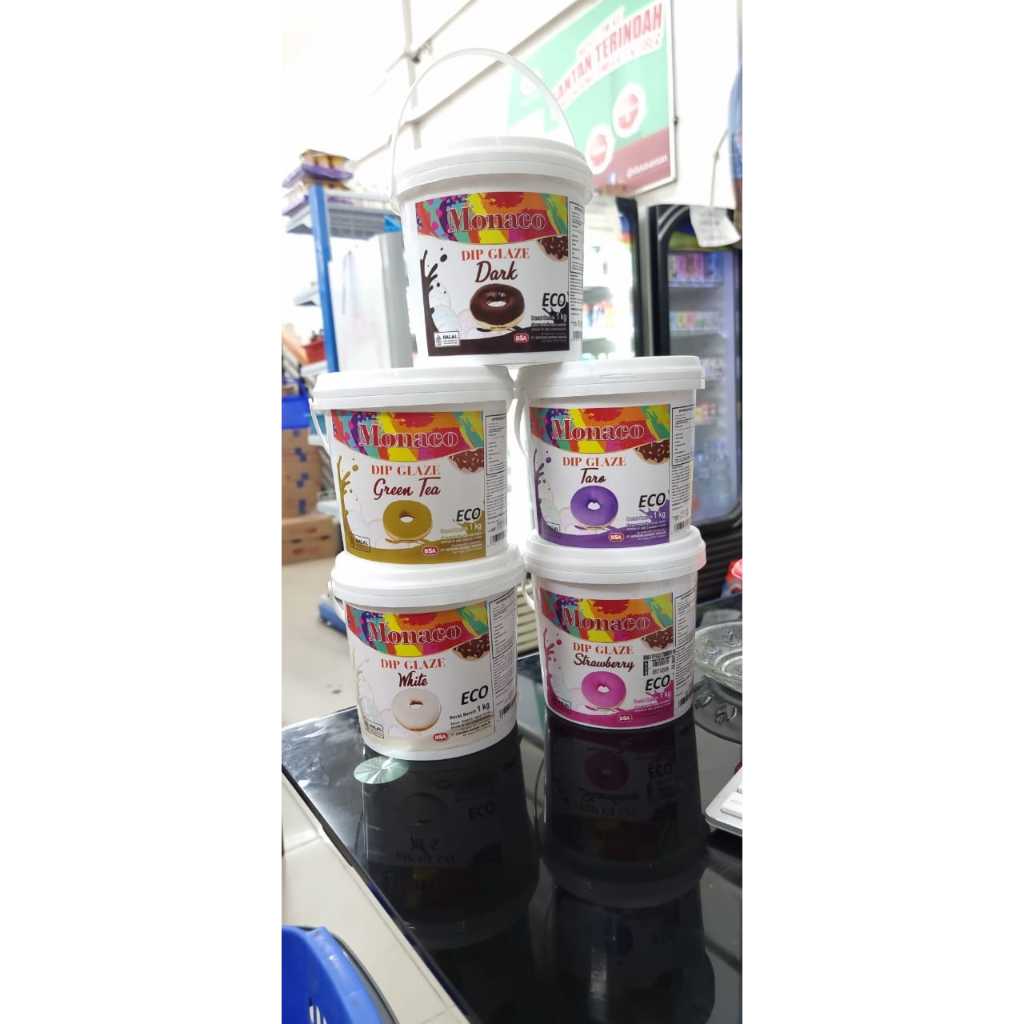 

Monaco dip glaze kemasan jar 1kg