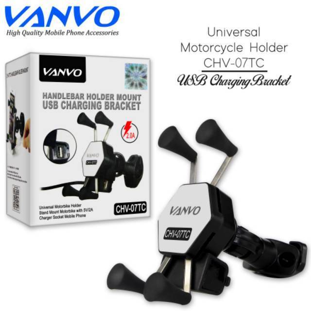 Holder Motor HP + Charger cas casan Motor Vanvo CHV-07TC