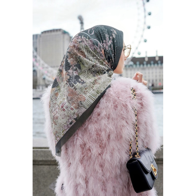 Buttonscarves British 2.0 london eye harga spesial