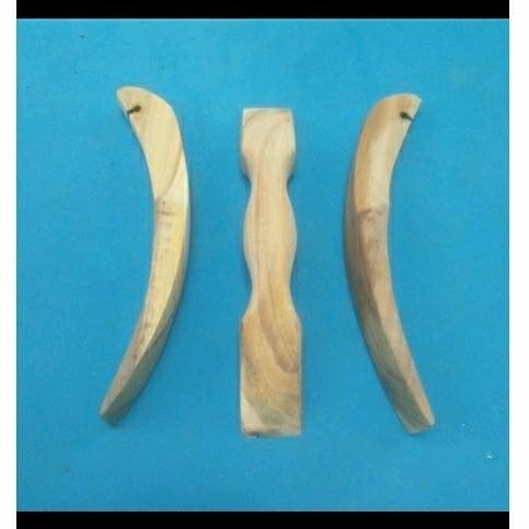 siyah bending horsebow kayu jati