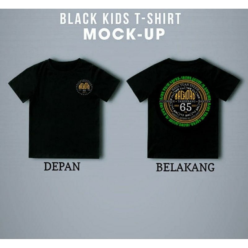 KAOS HAUL TUAN SYEKH KE 65 SIZE ANAK -ANAK