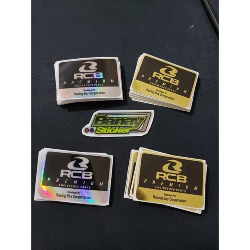 STICKER SHOCK RCB FREMIUM GOLD