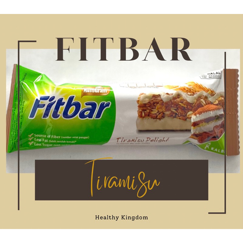 

HEALTHY SNACK FITBAR TIRAMISU 20g