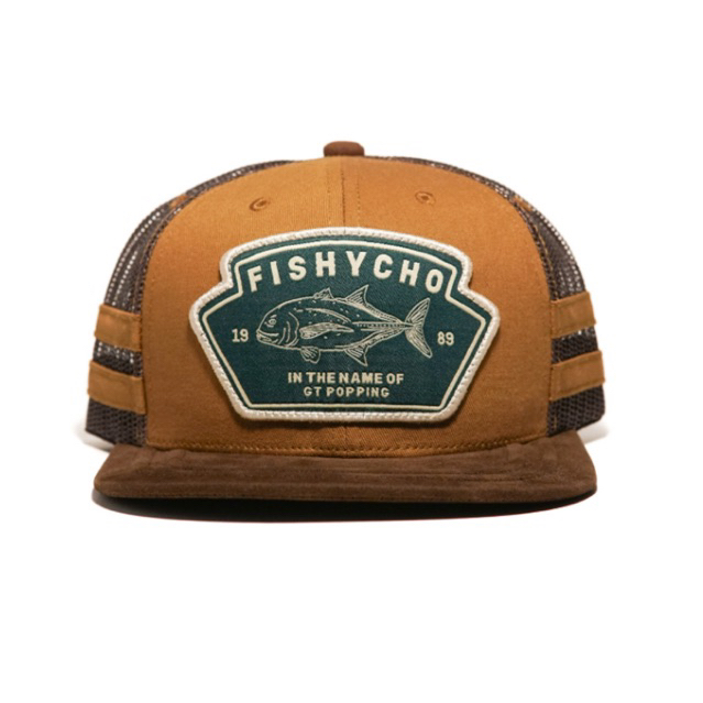 Fishycho GT Popping Trucker Snapback Vintage