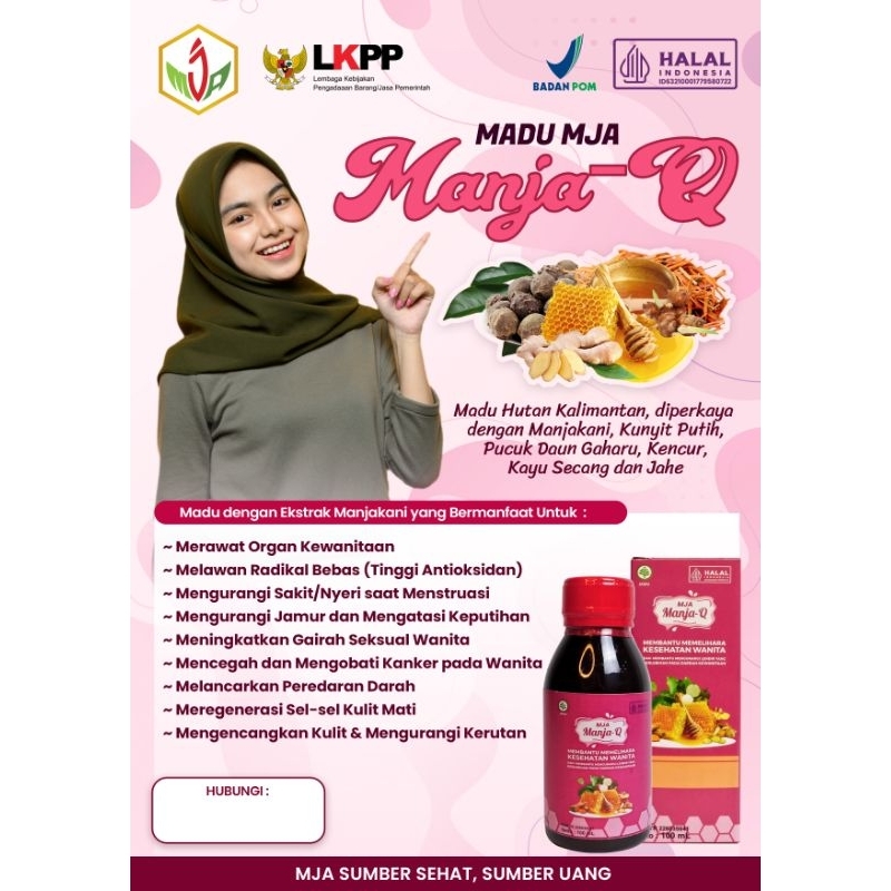 MADU MAJA-Q MJA MANJAKANI ANDALAN WANITA IDAMAN PRIA (DIJAMIN AMPUH)