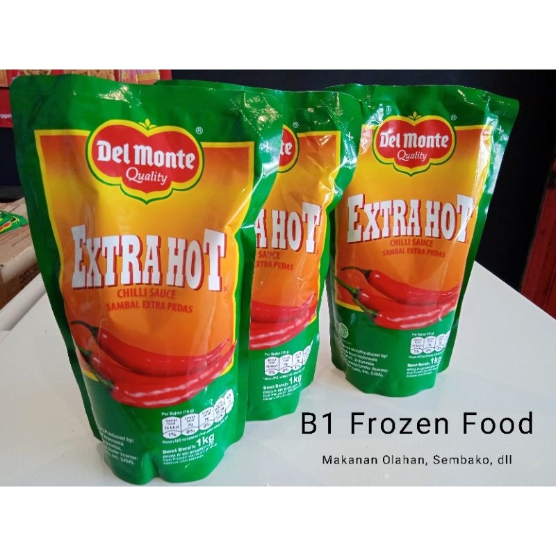 SAUS EXTRA HOT 1 KG, Delmonte Extra Hot 1 kg, Delmonte Extra Hot.