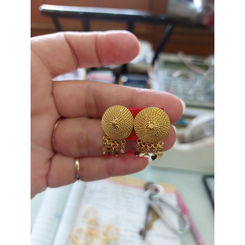Acc Anting Borobudur Emas 24K Kadar 999,9%.