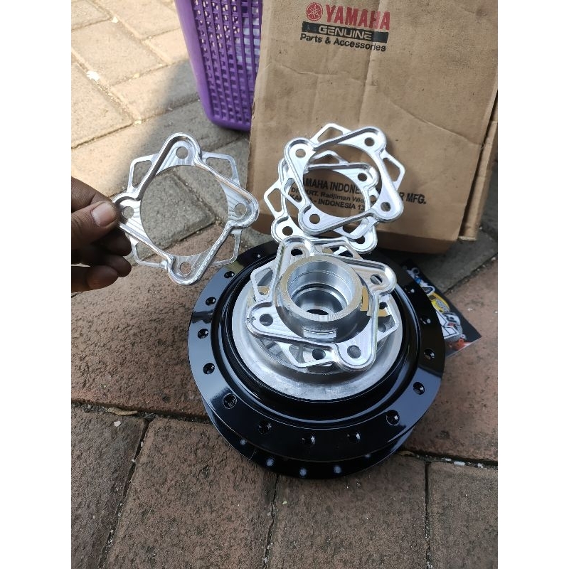 cover GEAR belakang cnc PNP tromol Yamaha /cover napgear belakang Yamaha cnc