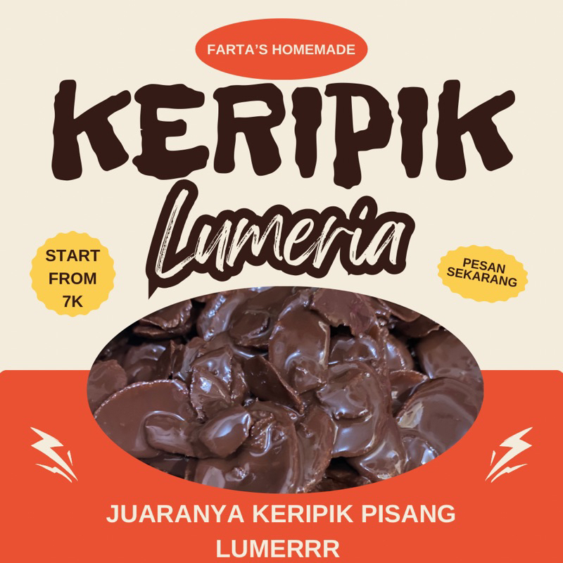 

Keripik Pisang Lumeria Coklat,Tiramisu, Greentea 250GR BOX TINWALL 650ML