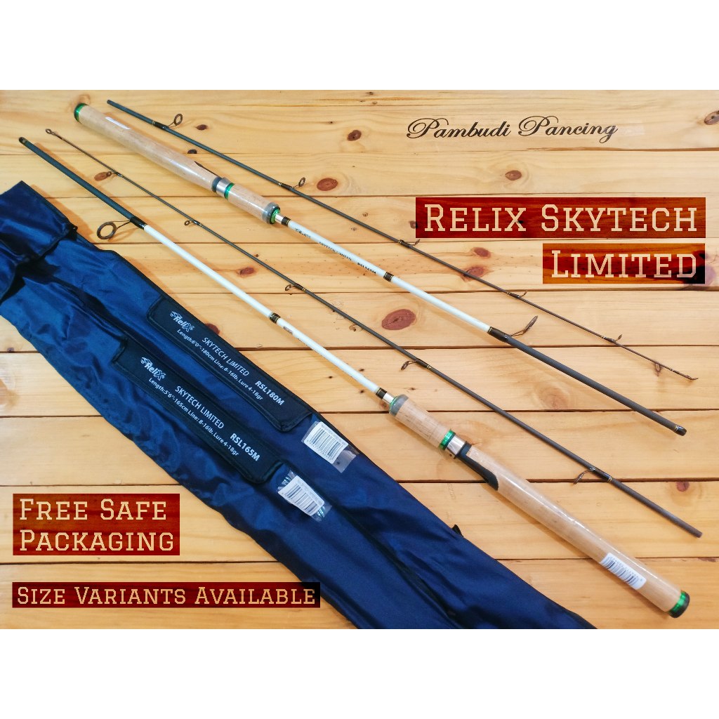 RELIX | Joran RELIX SKYTECH LIMITED Spinning Rod - Handle Cork | Joran Pancing RELIX SKYTECH LIMITED