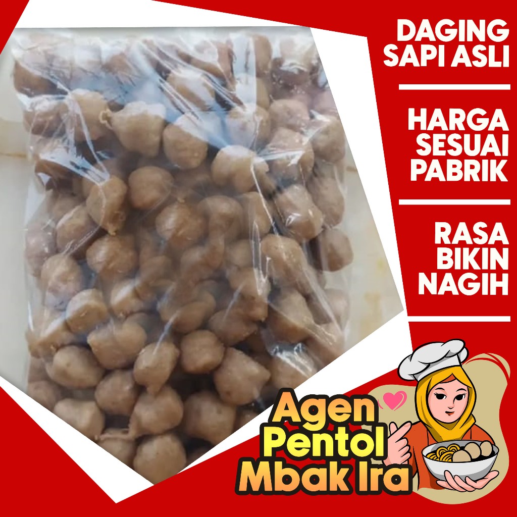 

Pentol Mbak Ira Kecil Isi 80