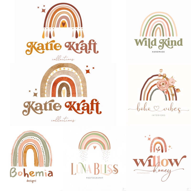 

ARABELLA KATIE RAINBOW | JASA PEMBUTAN DESAIN LOGO OLSHOP BISNIS SIMPLE