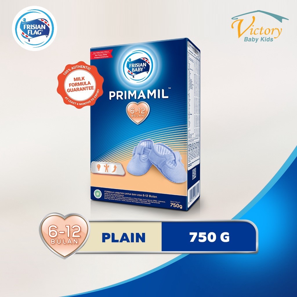 Frisian Flag Baby Primamil - Plain - Susu Formula Bayi (6-12bulan)