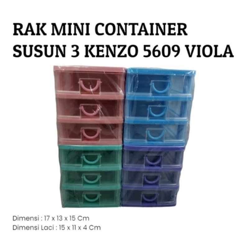 RAK MINI CONTAINER KENZO 5609 SS3 VIOLA