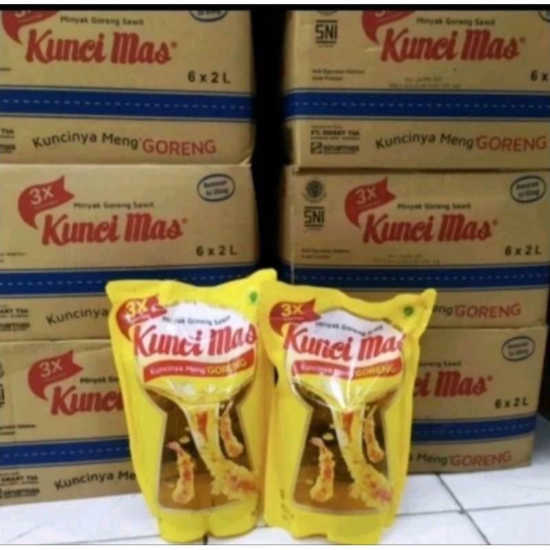 

minyak kunci mas 2 liter 1 dus