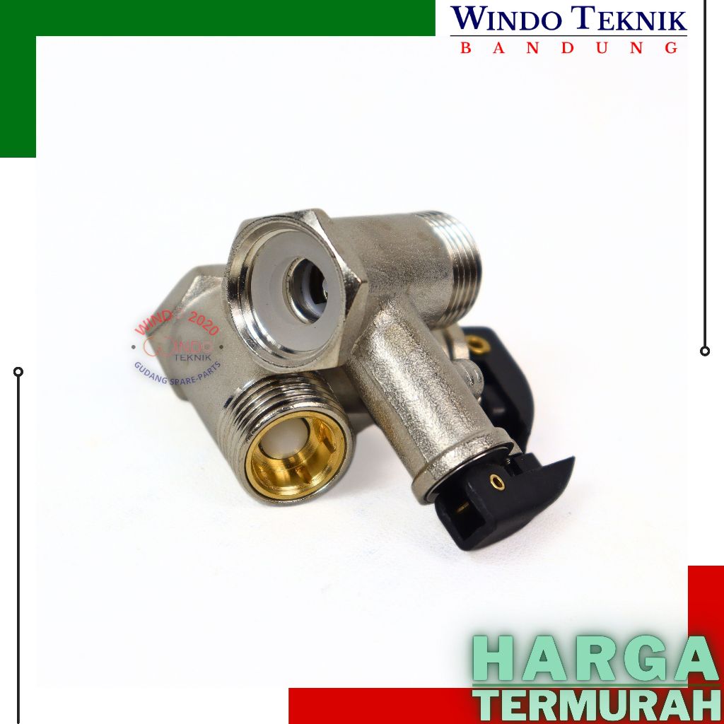 KRAN PENGAMAN AIR WATER HEATER GAS DAN LISTRIK  | KERAN SAFETY / SEFTY VALVE STAINLES WATER HITER