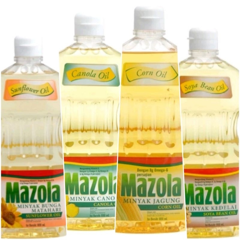 

MAZOLA CORN OIL 900 ML / MAZOLA CANOLA OIL 900 ML / MAZOLA SOY BEAN OIL 900 ML / MAZOLA SUNFLOWER OIL 900 ML / MAZOLA MINYAK JAGUNG / MAZOLA MINYAK KANOLA / MAZOLA MINYAK BUNGA MATAHARI / MAZOLA MINYAK KEDELAI / MAZOLA