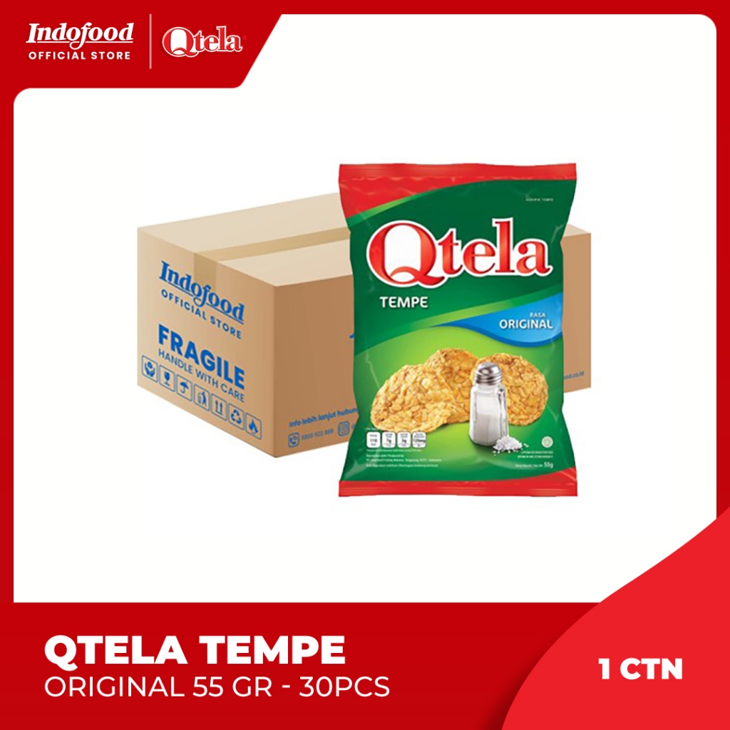 

1 ctn - Qtela Tempe Original 55 gr