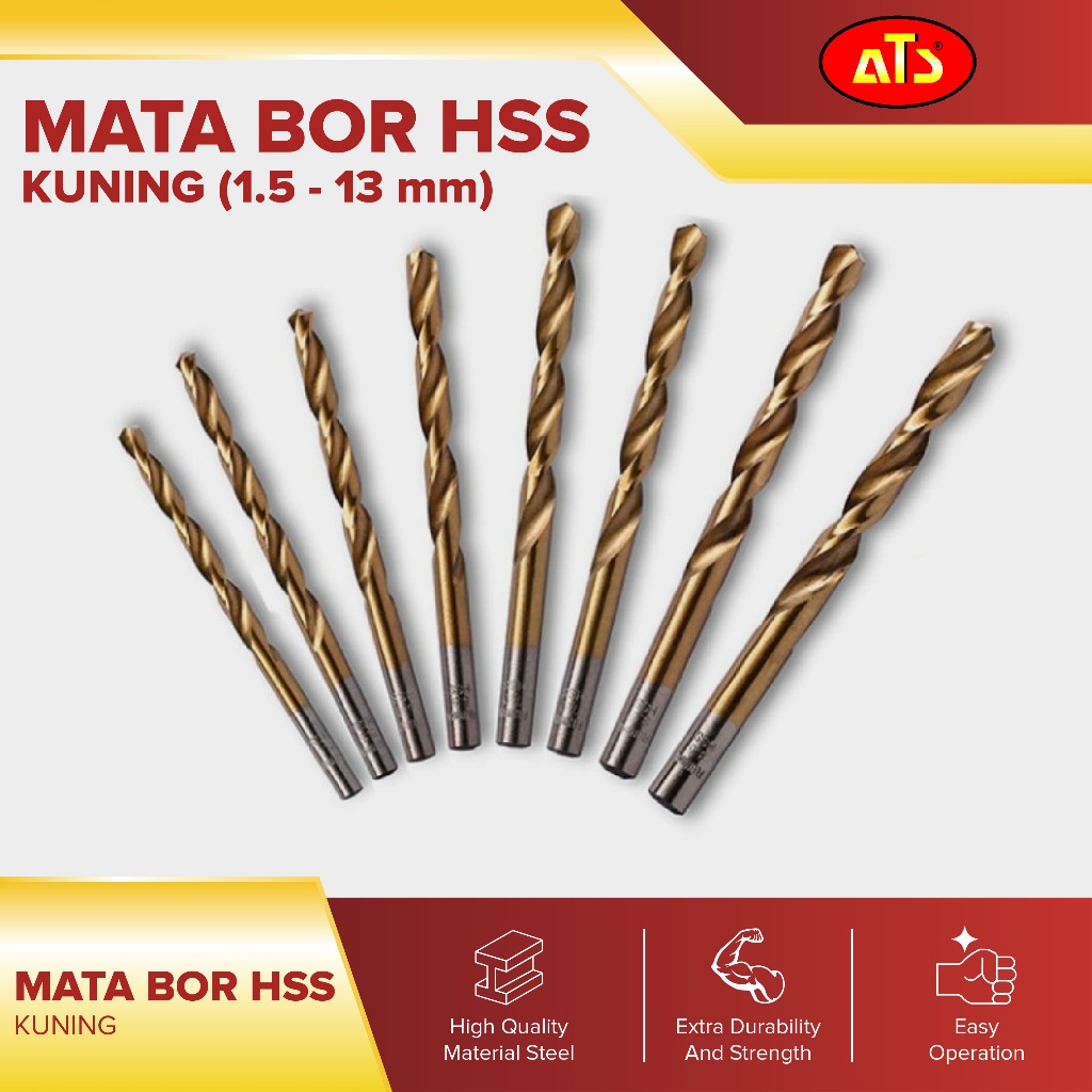 ATS Mata Bor HSS 1.5 – 13 MM