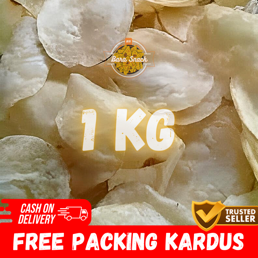 

[ 1KG ] Keripik Mbote Original Cap Singa Mas Premium / Camilan Snack Kiloan Murah -K