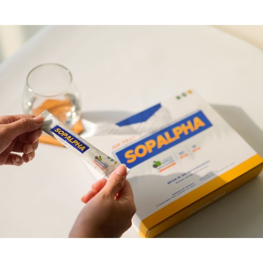 SOPALPHA Minuman Kesehatan Obat Herbal Diabetes Kolesterol Jantung BPOM
