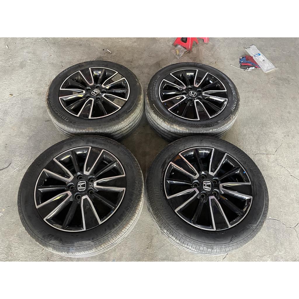 Velg Mobil W-RV Ring 17 Velg Ori Copotan Mobil WRV RS R17 Ban 215 55 Bridgestone