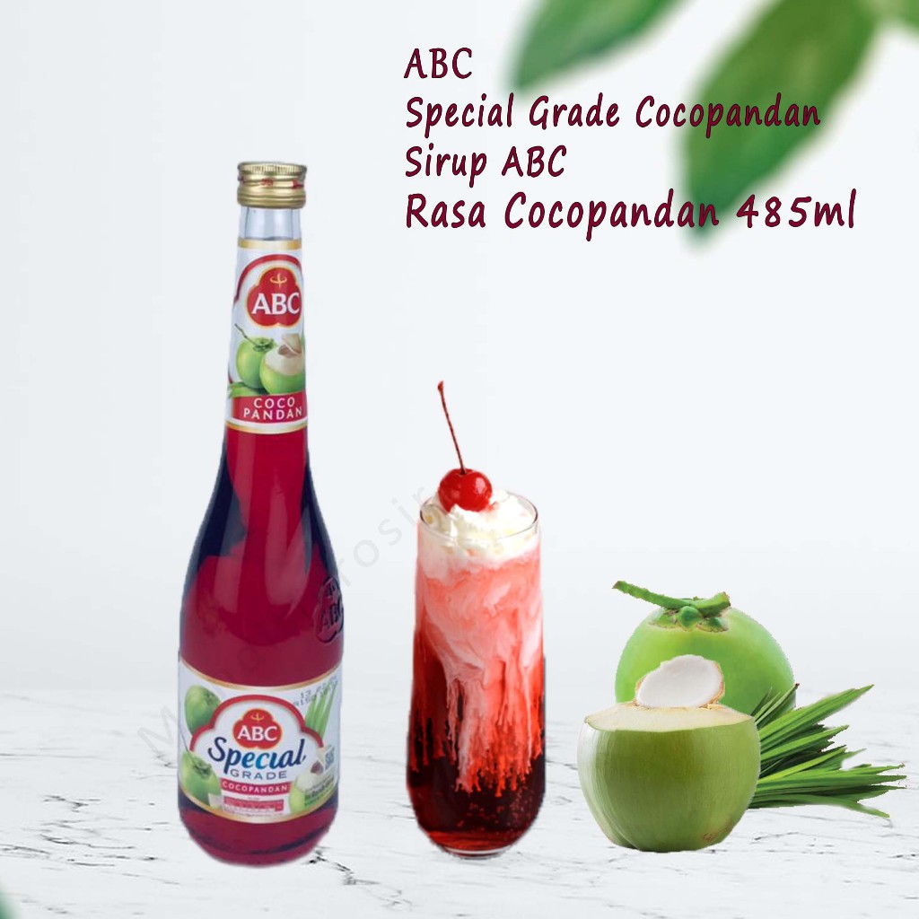 

Special Grade Cocopandan * Sirup ABC * Sirup rasa cocopandan * 460ml