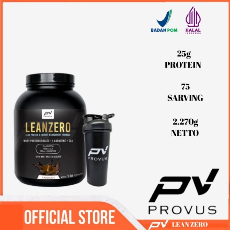 Provus leanzero 5lb Whey isolate + L-car cla Lean zero 5lbs