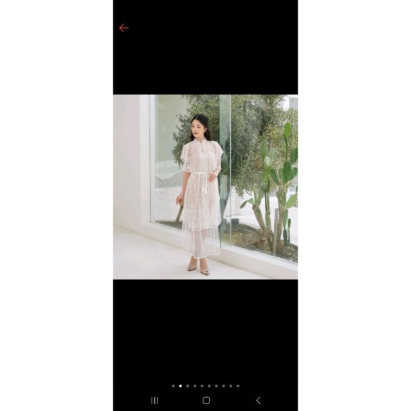 BNWT PRELOVED AURA LABEL TABITA DRESS (OUTER ONLY)