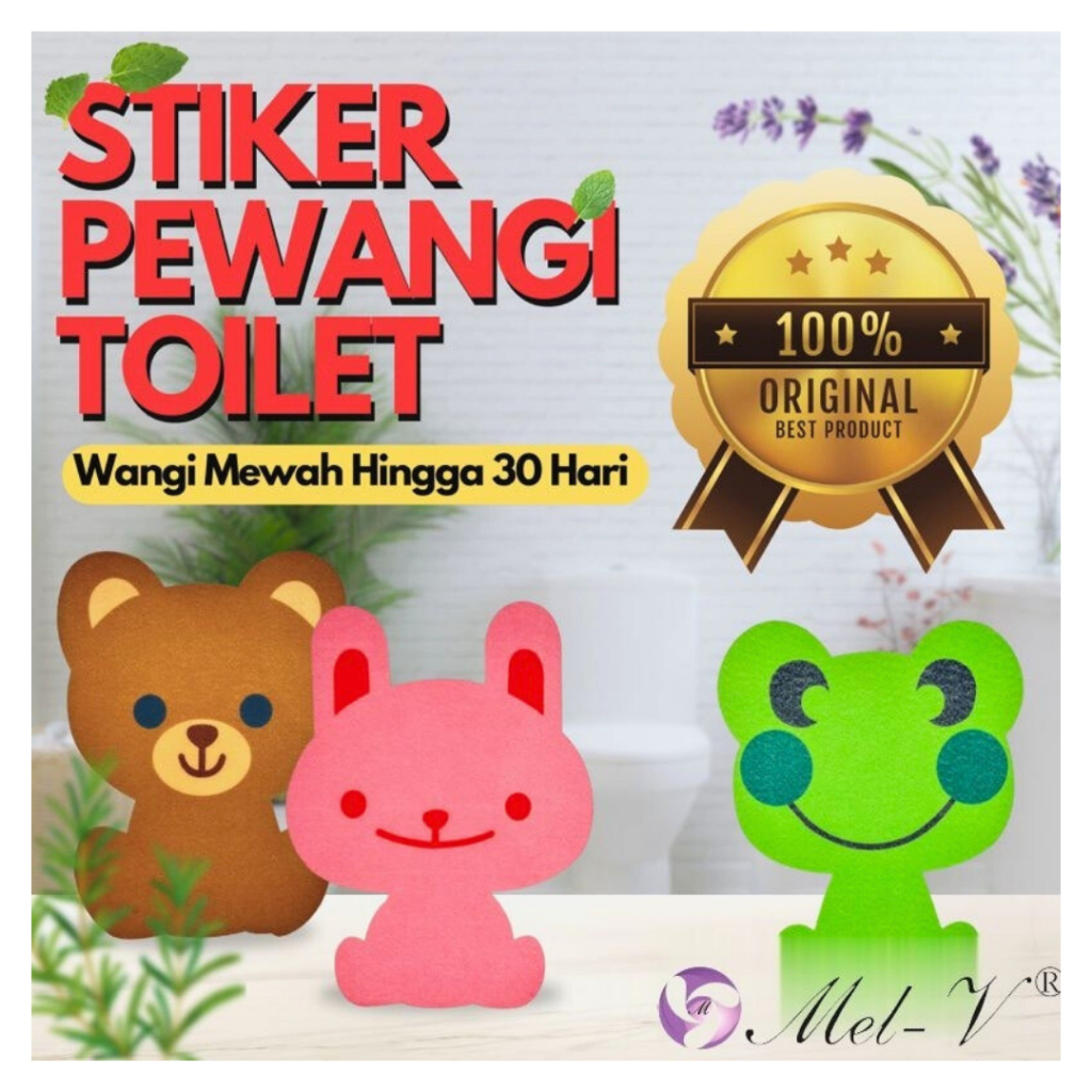 

BAYAR DITEMPAT ✅ STIKER Pengharum Ruangan Karakter Hewan Lucu Sticker Tempelan Pewangi Penghilang Bau Toilet Kamar Mandi Freshener Sticker Beraroma✔ TERMURAH✔