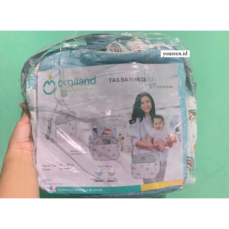 Tas Bayi | Tas Bayi Medium | Tas Bayi Omiland MEDIUM rainbow