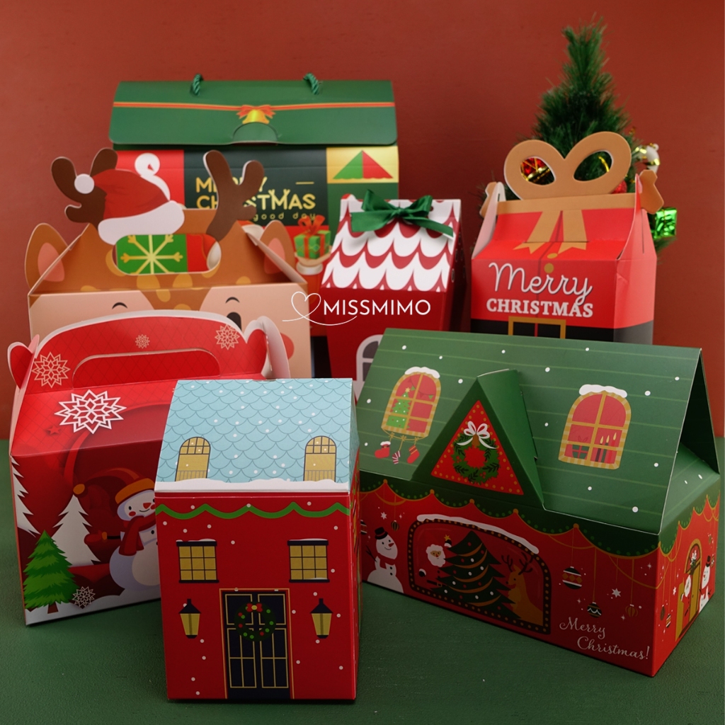 

Gable Box Natal Christmas Hampers Gift Box Kue Kering Kotak Hadiah