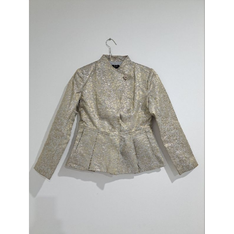 Blazer Afaf gold silver