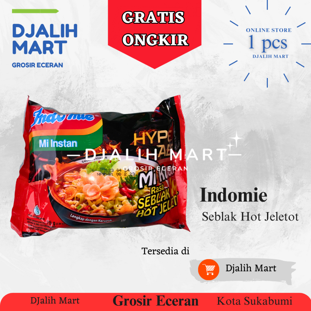 

indomie seblak hot jeletot