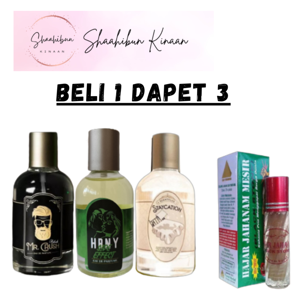 Beli 1 Dapat 3 | Parfum dan Hajar Jah4n4m HJ - Obat Kuat Pria Membuat Istri Terbuai