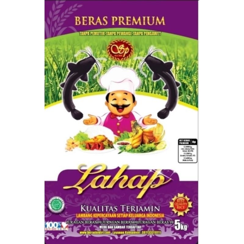 

Beras Lahap Lele 5 Kg